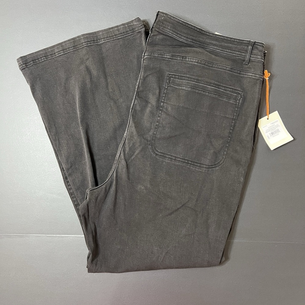 Knox Rose Womens Black Jeans 26 "The Anywhere Flare Pant" High Rise Stretch NWT